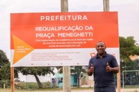 Academia ao ar livre começa a ser construída na Avenida Mário Meneghetti