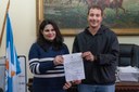 Amanda Jaques é empossada na Câmara Municipal de Pelotas Amanda Jaques é empossada na Câmara Municipal de Pelotas