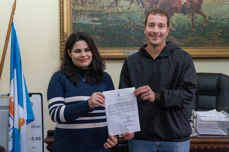 Amanda Jaques é empossada na Câmara Municipal de Pelotas