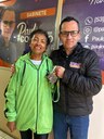 Atleta pelotense é vice-campeã brasileira master nos 400 metros e visita a Câmara Municipal Atleta pelotense é vice-campeã brasileira master nos 400 metros e visita a Câmara Municipal