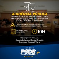 Bancada do PSDB promove audiência pública sobre atividade doceira