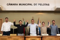 Câmara empossa nova Mesa Diretora