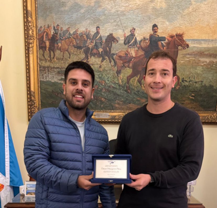 Câmara recebe homenagem no GP Princesa do Sul 