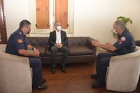 Câmara recebe novo subcomandante do Corpo de Bombeiros