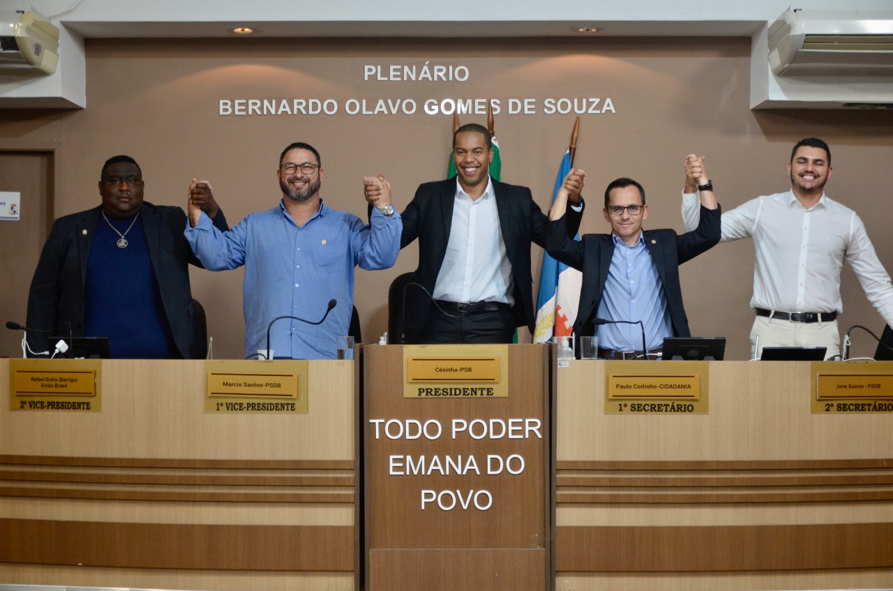 César Brisolara é eleito o presidente da Câmara para 2023