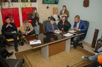 Comissão de Revisão e Atualização da Lei Orgânica Municipal realiza reunião para sistematização
