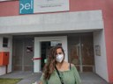 Fernanda Miranda visita escola infantil fechada enquanto Câmara debate compra de vagas na rede particular