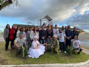 Imagem de Ogum/São Jorge é apresentada à prefeita Paula Mascarenhas   