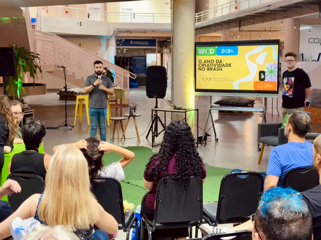 Antônio Peixoto participa do lançamento do Dia Mundial da Criatividade