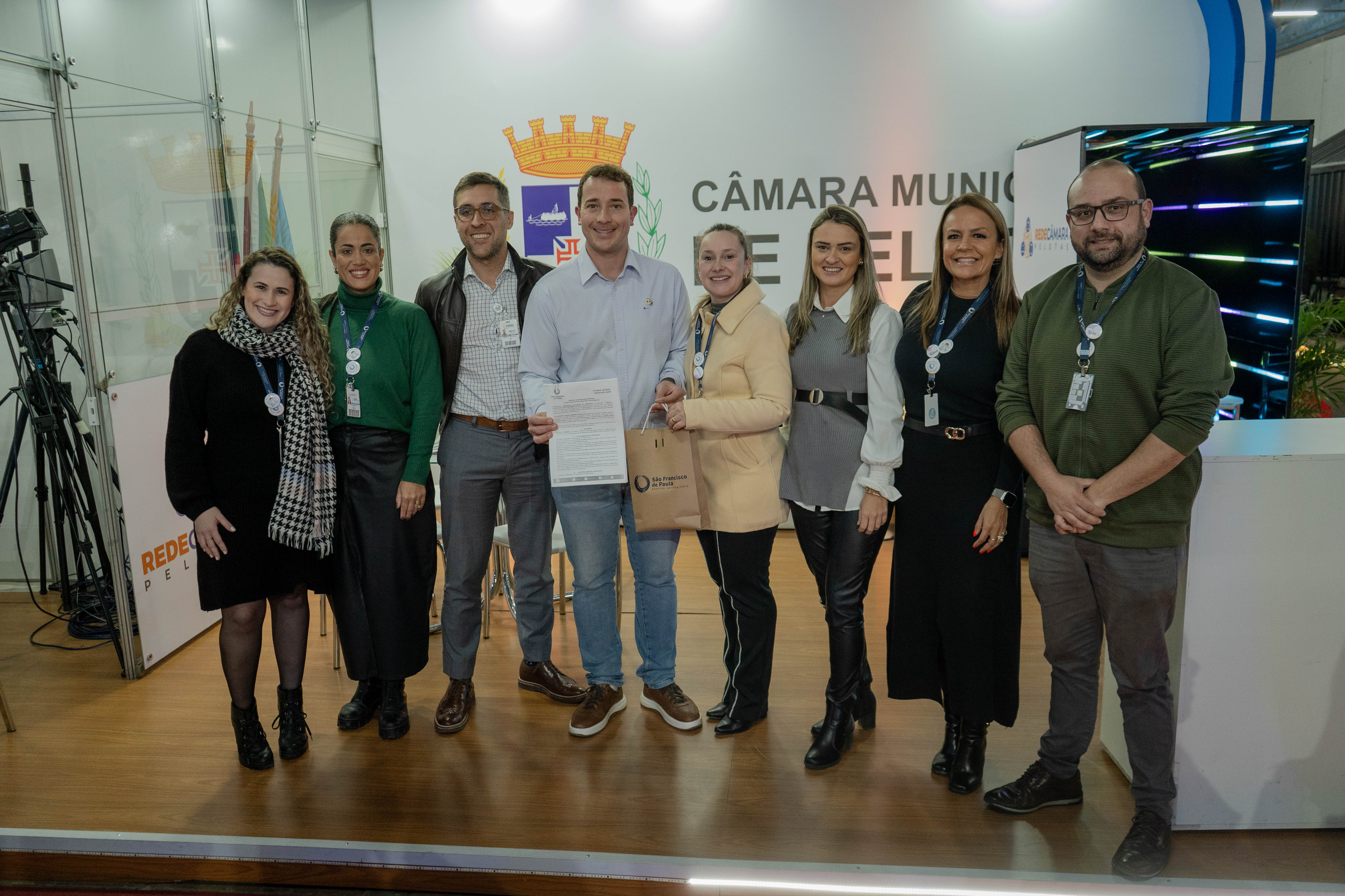 Câmara firma parceria com HU/UCPel