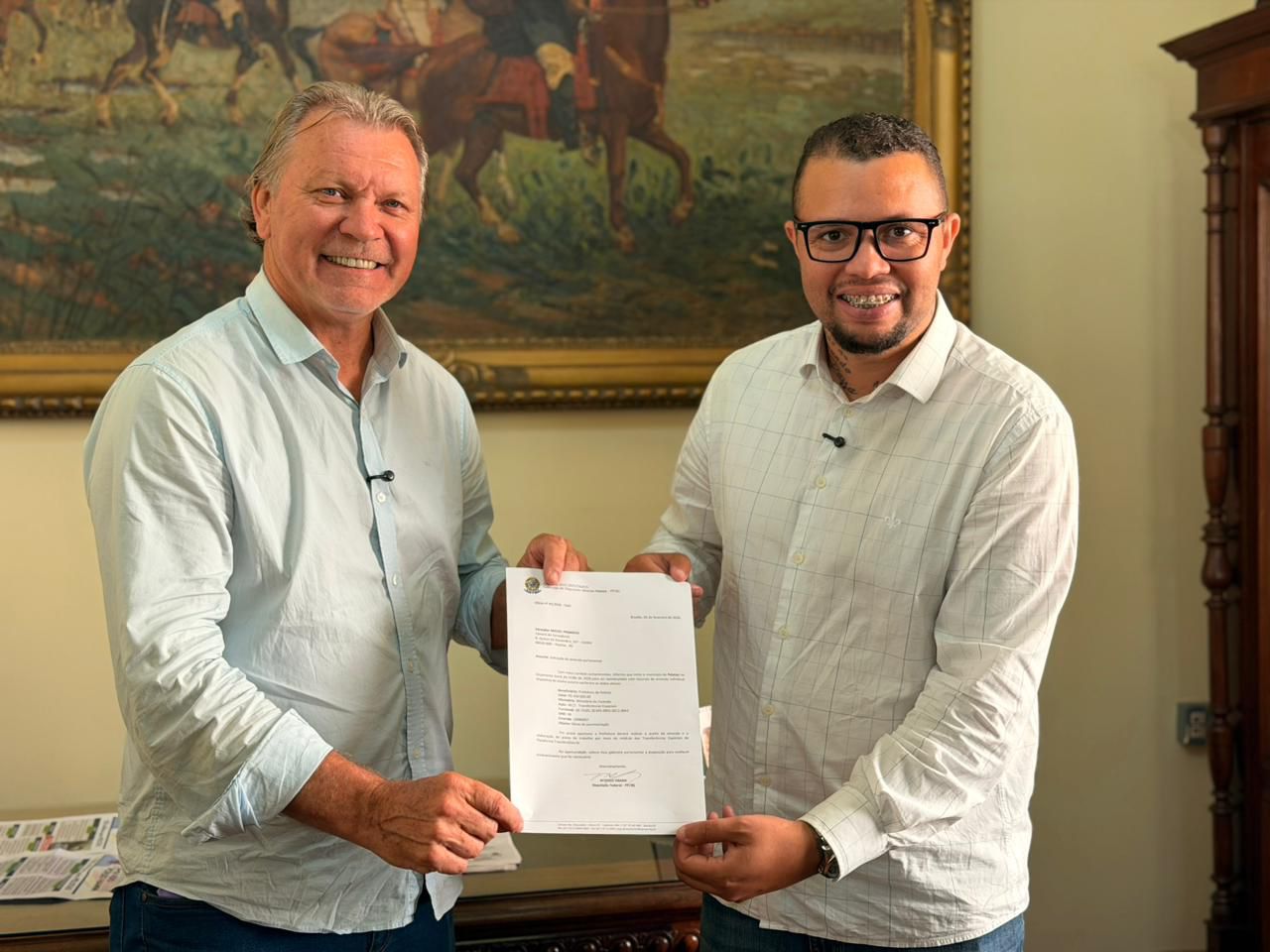 Deputado federal cumpre agenda institucional na Câmara de Pelotas