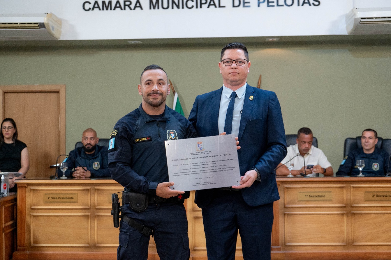 AP 09_02 _ Guarda Municipal _ Placa de Homenagem