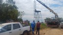 Peixoto acompanha instalação de nova caixa d'água no Posto Branco Peixoto acompanha instalação de nova caixa d'água no Posto Branco