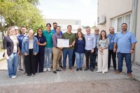 Presidente do Legislativo participa de entrega e inauguração