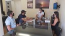 Jone Soares conversa com Deputado Daniel Trzeciak sobre demandas do Bairro Dunas