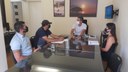 Jone Soares conversa com Deputado Daniel Trzeciak sobre demandas do Bairro Dunas Jone Soares conversa com Deputado Daniel Trzeciak sobre demandas do Bairro Dunas