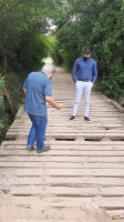 Jone Soares pede providências para ponte na Sanga Funda