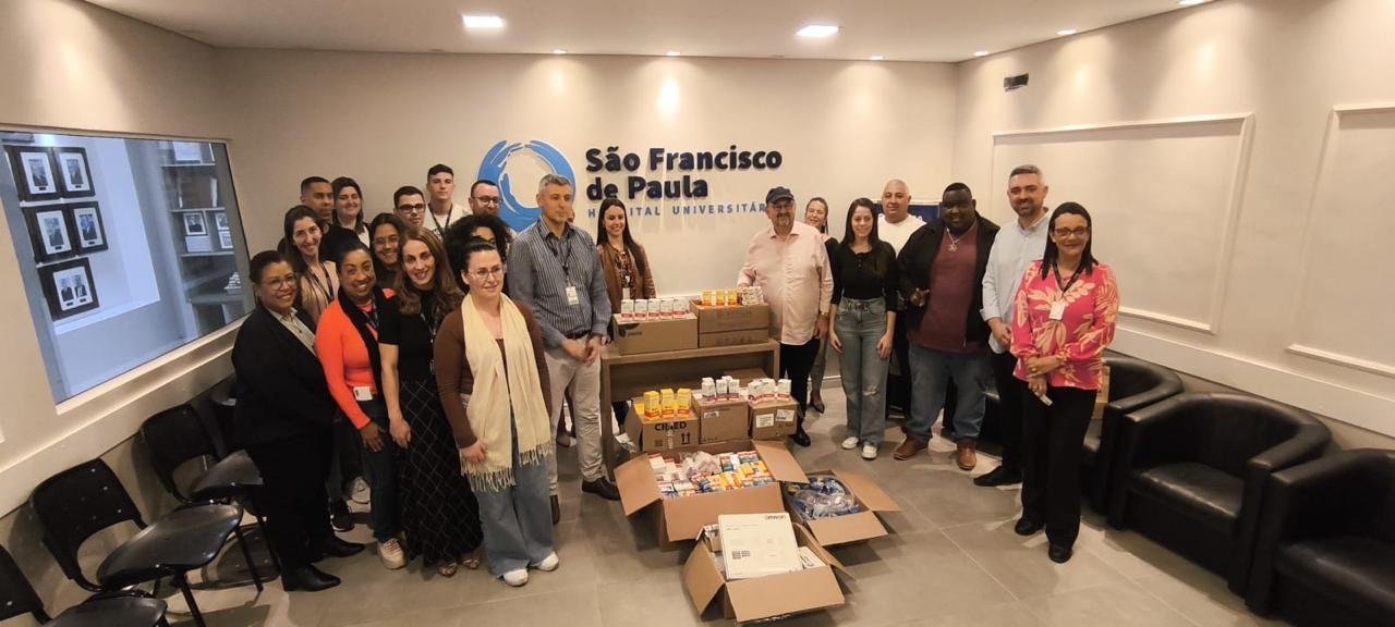 Lote de medicamentos chega para o HUSFP