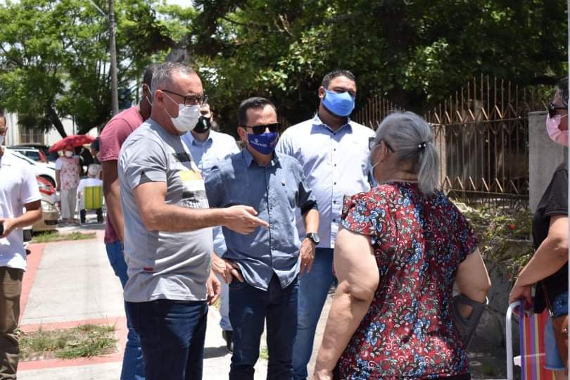 Mesa diretora acompanha trabalho de testagem em Pelotas