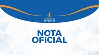 Nota Oficial da Câmara Municipal de Pelotas