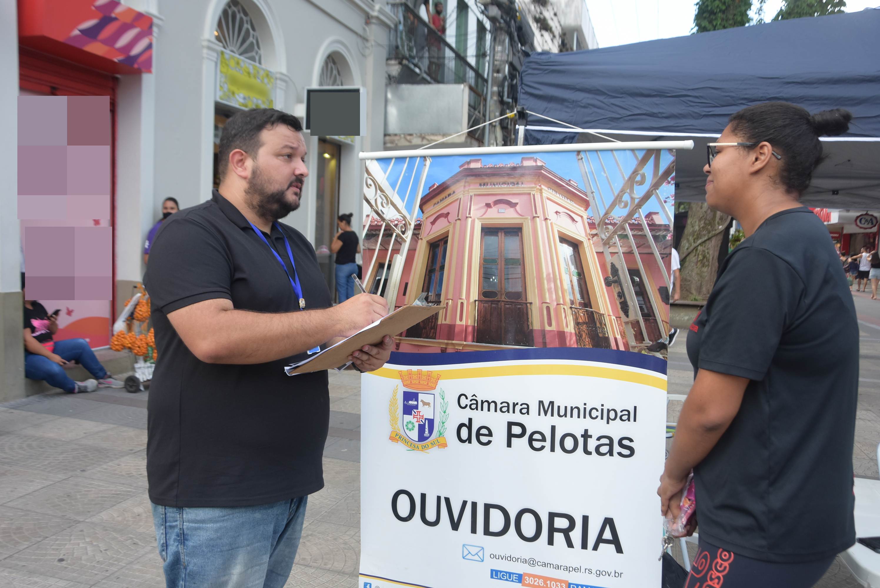 Ouvidoria na Rua da Câmara Municipal completa 40 dias de atividade