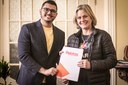 Prefeita Paula encaminha Selo Empresa Amiga da Mulher ao legislativo Prefeita Paula encaminha Selo Empresa Amiga da Mulher ao legislativo