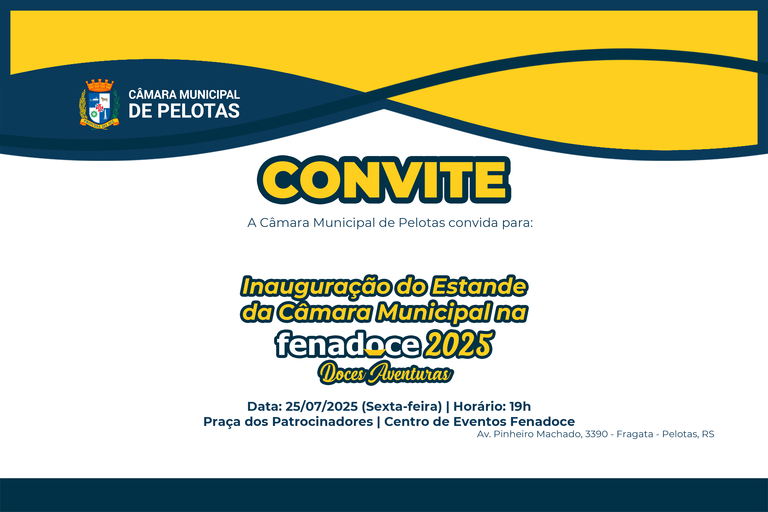 Inauguração do Estande na Fenadoce