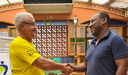 Reinaldo Belezinha recebe representante do projeto Sport Vida Reinaldo Belezinha recebe representante do projeto Sport Vida
