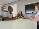Reinaldo Belezinha reúne-se com diretora da saúde Reinaldo Belezinha reúne-se com diretora da saúde