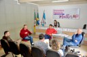 Reunião define próximas etapas para andamento dos projetos da nova sede Reunião define próximas etapas para andamento dos projetos da nova sede