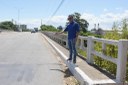 Vereador acompanha o andamento para a realização de obras na Ponte do Laranjal