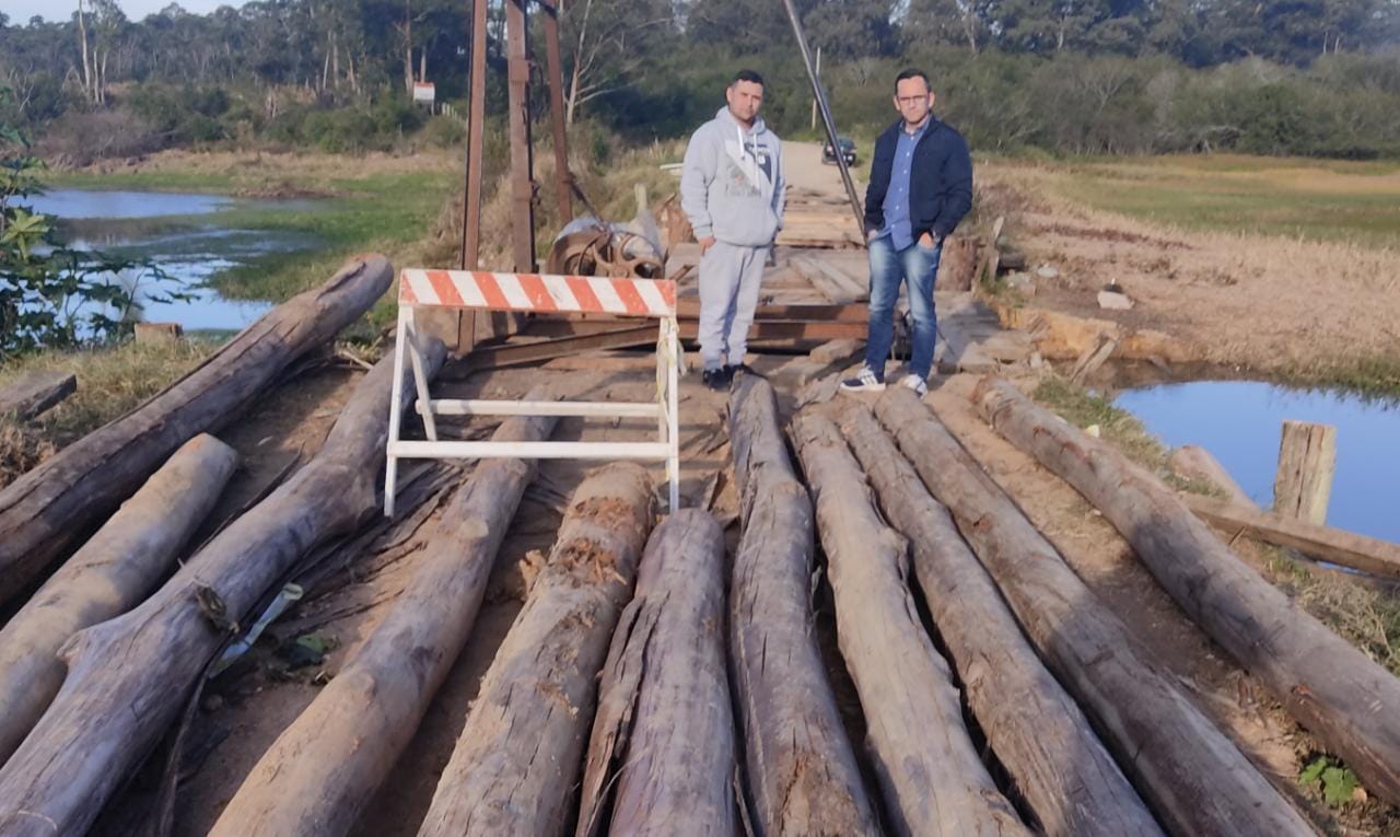 Vereador acompanha situação na barragem