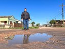 Vereador Marcio Santos visita locais prejudicados pelos temporais
