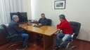 Vereador Molina cumpre agenda com o Secretário Municipal de Governo