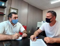 Vereador tem reunião com professor da Furg sobre Comissão de Meio Ambiente