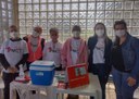 Vereadora Fernanda Miranda acompanha ação de prevenção à tuberculose no Getúlio Vargas