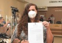 Vereadora Fernanda Miranda solicita suspensão da declaração de autorização para vacinação infantil
